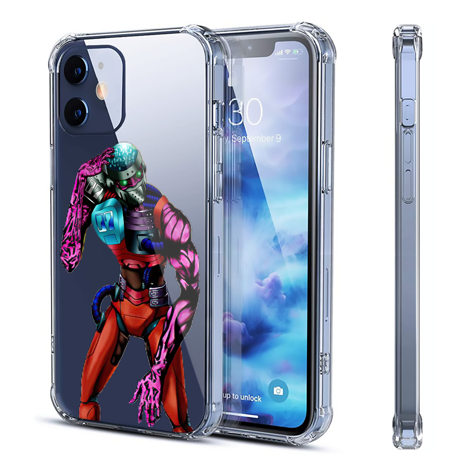 （画像用） 遊☆戯☆王 Yu-Gi-Oh! 【iPhone 12シリーズ対応】透明スマホケース（クリアソフトケース）